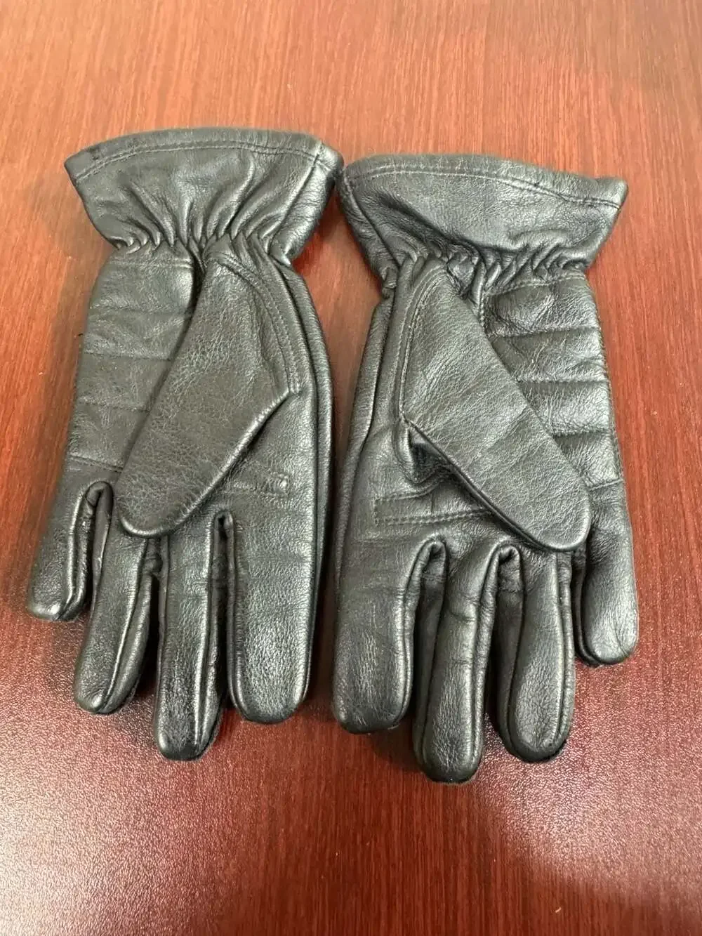Harley-Davidson Black Leather Riding Gloves Woman’s Medium